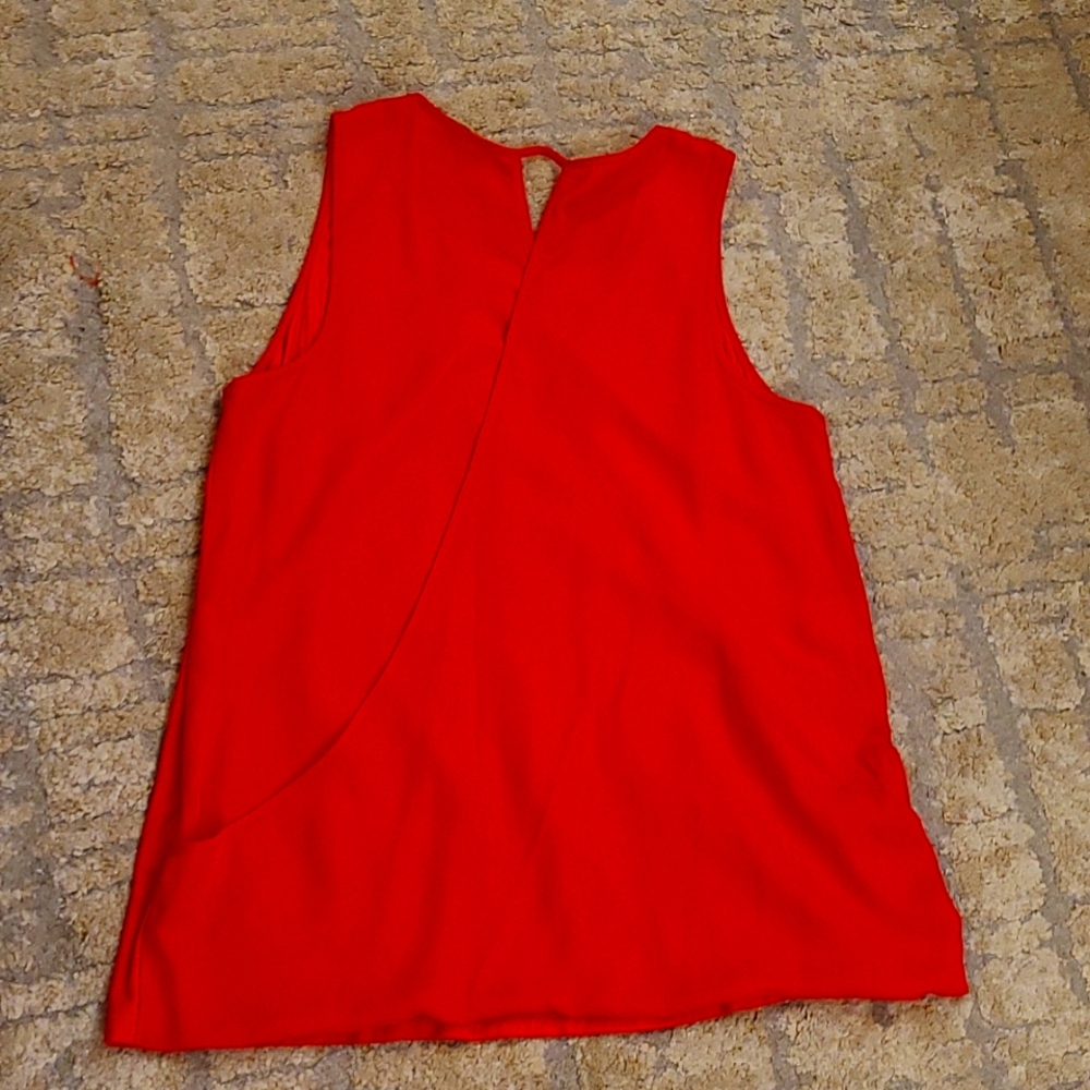 41 Hawthorn red open back top